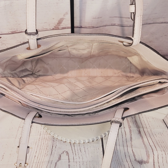 Michael Kors Walsh Medium MF Large Leather Tote Shoulderbag Handbag in Soft Pink - Picture 4 of 11